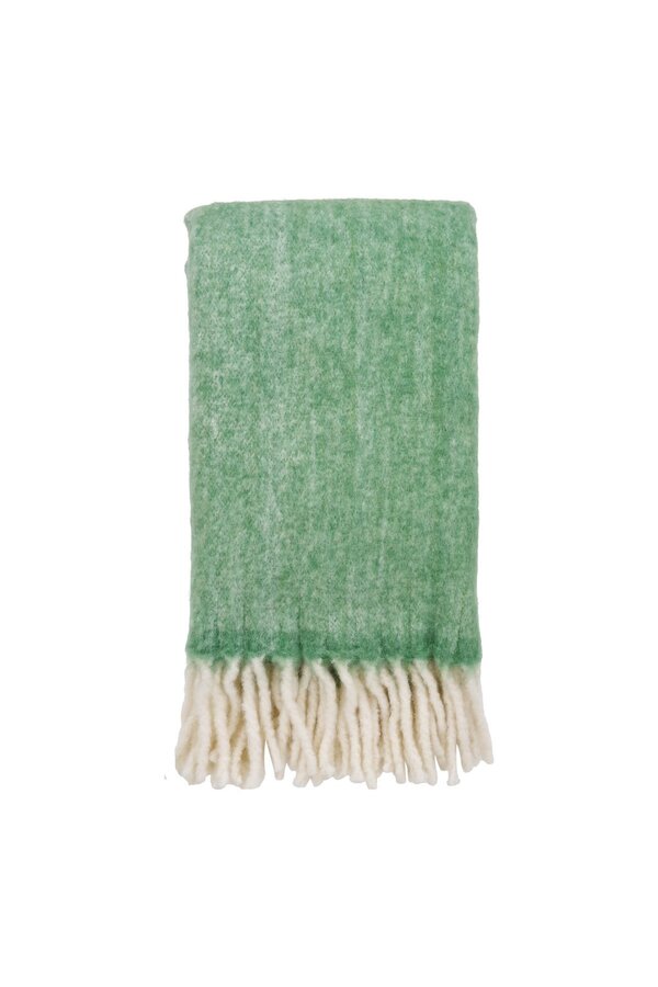 Carmel Plaid - groen, wol, 130x170 cm