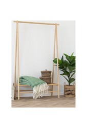 Carmel Plaid - groen, wol, 130x170 cm