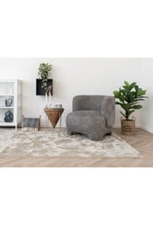 Izmir Plaid - Blauw, Katoen, Polyester, 130x180 cm