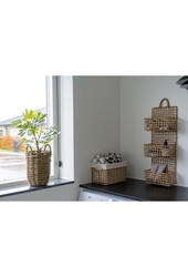 Bustelo Basket - Mand, papier, naturel, set van 2
