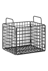 Mora Draadmand - Draadmand, ijzer, zwart, 25x20x25 cm