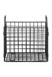 Mora Draadmand - Draadmand, ijzer, zwart, 25x20x25 cm
