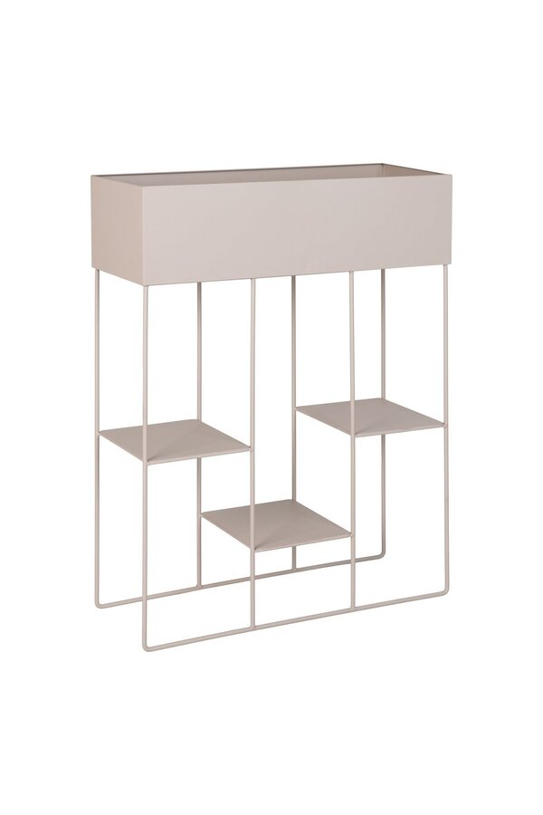 Rabo Plantenbak - Plantenbak, staal, 3 planken, zand, 25x60x80 cm