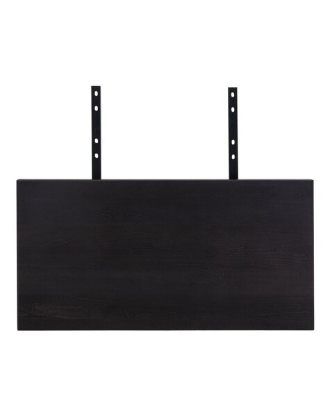 Verlengplaten voor Toulon/Montpellier/Bordeaux tafel - Zwart, Eiken/Staal, 95x50x4 cm - Set van 2
