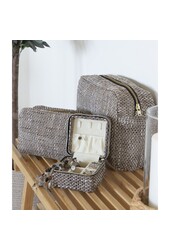 Marrakech Sieradendoosje - Bruin Mix, 100% Polyester, 11x11x6,5cm