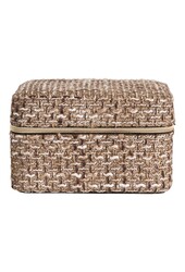 Marrakech Sieradendoosje - Bruin Mix, 100% Polyester, 11x11x6,5cm
