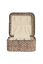 Marrakech Sieradendoosje - Bruin Mix, 100% Polyester, 11x11x6,5cm