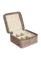 Marrakech Sieradendoosje - Bruin Mix, 100% Polyester, 11x11x6,5cm