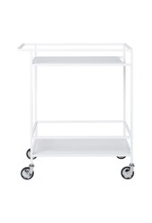 Vita Barwagen - Wit, staal, 68x40x79 cm