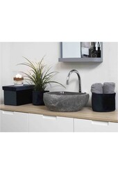 Donau Riverstone Spoelbak - Natuursteen, 40x35x15cm