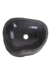 Donau Riverstone Spoelbak - Natuursteen, 40x35x15cm