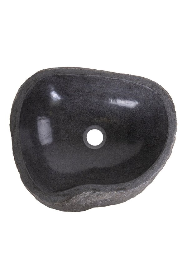 Donau Riverstone Spoelbak - Natuursteen, 40x35x15cm