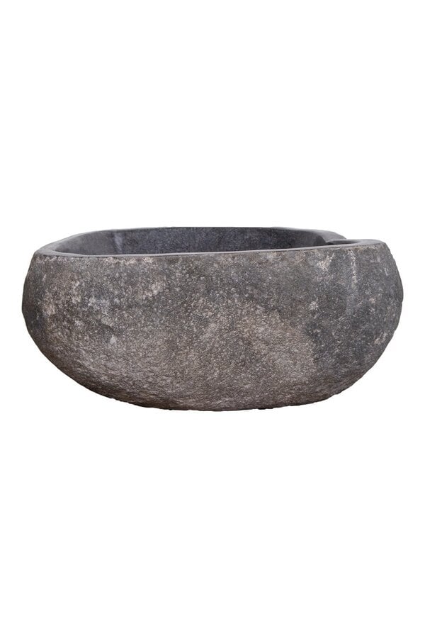 Donau Riverstone Spoelbak - Natuursteen, 40x35x15cm