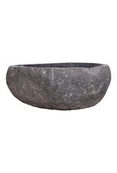 Donau Riverstone Spoelbak - Natuursteen, 40x35x15cm