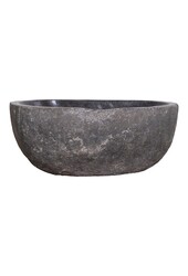 Donau Riverstone Spoelbak - Natuursteen, 40x35x15cm