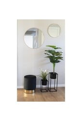 Marla Bloempotten - Zwart, Staal - Set van 2