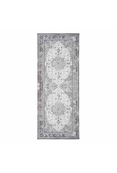 Havana Gangloper - Chenille Polyester, Zwart/Wit - 80x200 cm