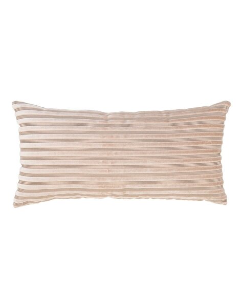 Alburry Kussen - Kussen, beige, polyester, rayon, katoen, 30x60 cm