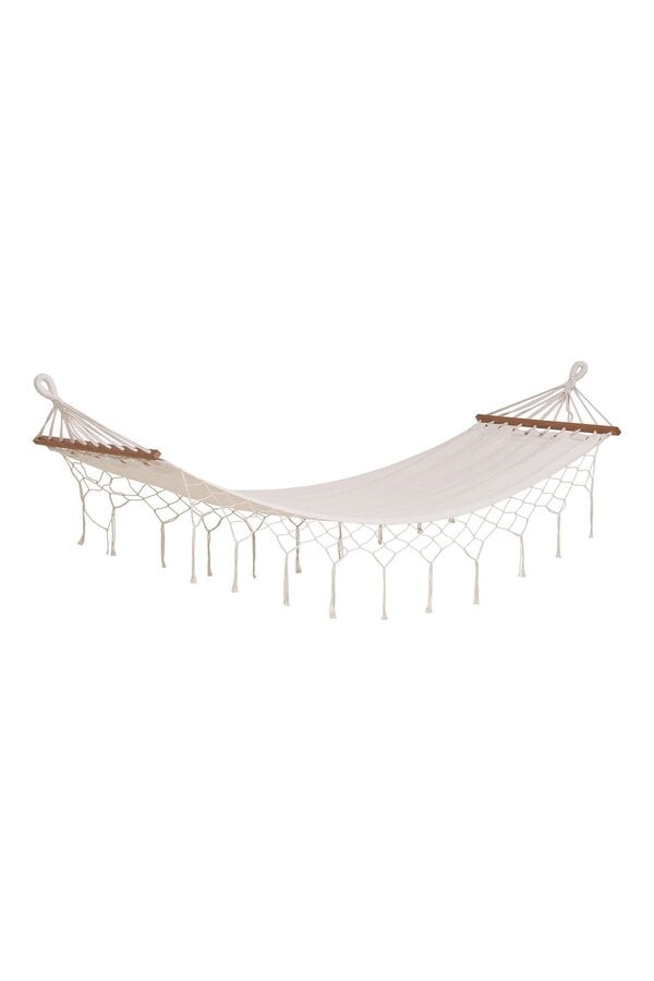 Edessa hangmat - gebroken wit, polyester/katoen/lariks