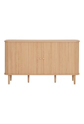 Nikko Side Board - Natural, MDF/Pine, 140x40x79 cm