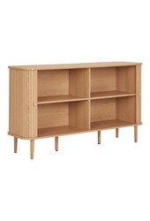 Nikko Side Board - Natural, MDF/Pine, 140x40x79 cm