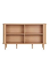 Nikko Side Board - Natural, MDF/Pine, 140x40x79 cm