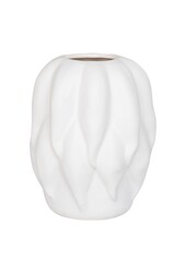 Vaas - Vaas, keramiek, beige, 19,5x19,5x26 cm