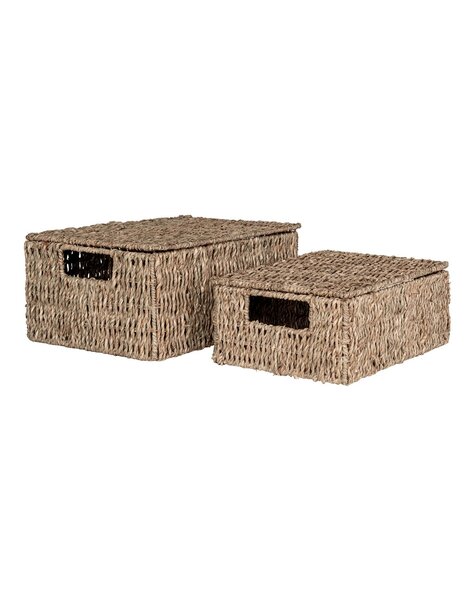 Venoso Manden - Naturel, Zeegras - Set van 2