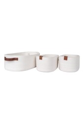 Jarana Manden - Wit, set van 3