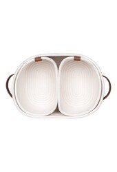 Jarana Manden - Wit, set van 3
