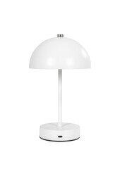 Holt LED-tafellamp - Wit, Metaal, Oplaadbaar