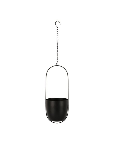 Celle Planter - Plantenbak, metaal, zwart, hangend