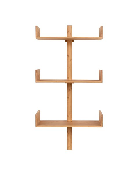 Villa Shelf - Wandplank, bamboe, naturel 50x102 cm