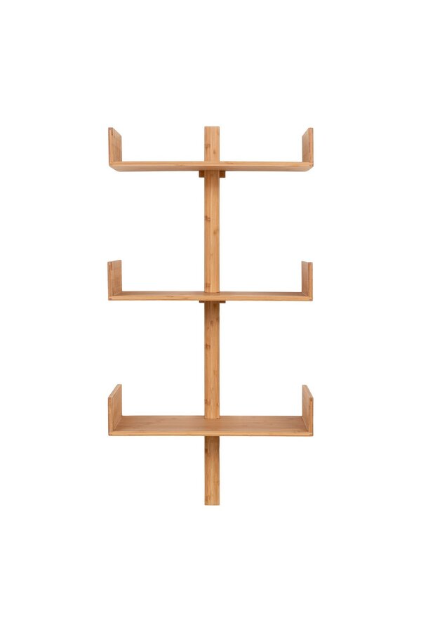 Villa Shelf - Wandplank, bamboe, naturel 50x102 cm