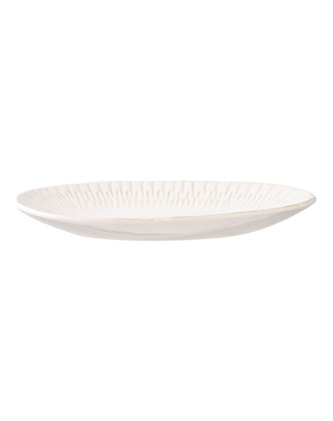 Dienblad - Wit, Keramiek, 30,5x20,3x3,8cm