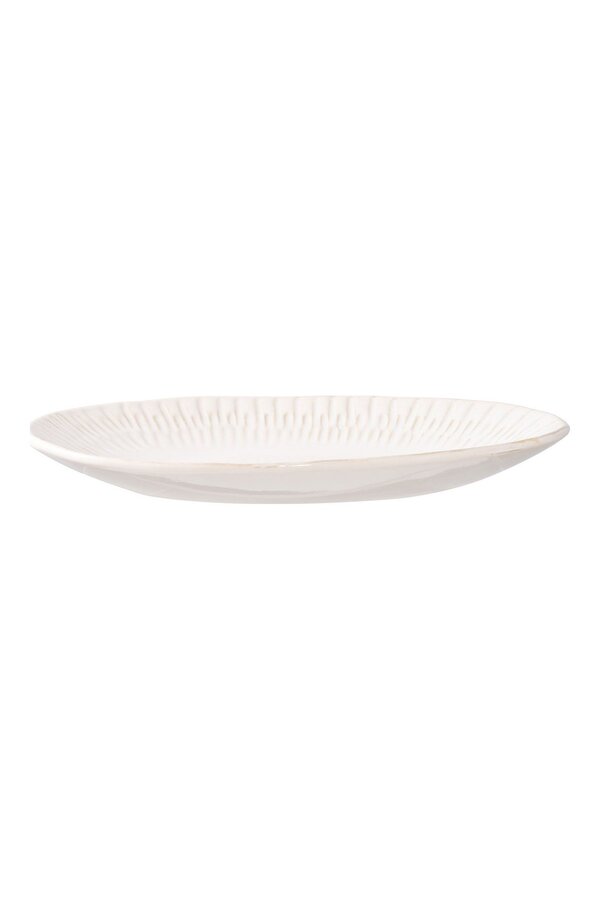 Dienblad - Wit, Keramiek, 30,5x20,3x3,8cm