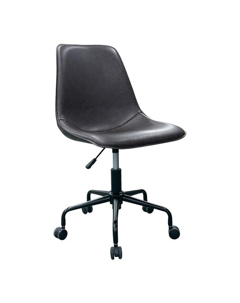 Monaco Business Chair - Brown, Pu/Steel, 56x48x93 cm