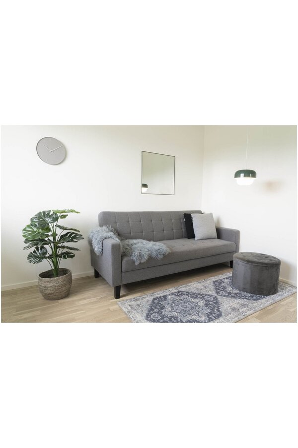 Havana Gangloper - Chenille Polyester, Blauw - 80x200 cm
