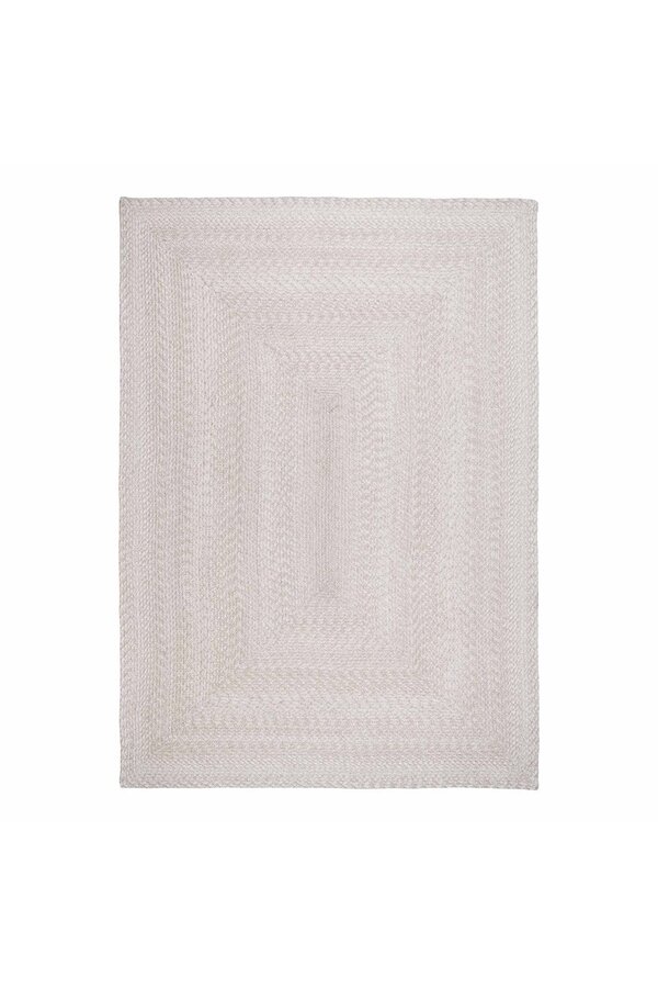 Menorca Vloerkleed - Zand, 100% gerecycled PET, 140x200 cm