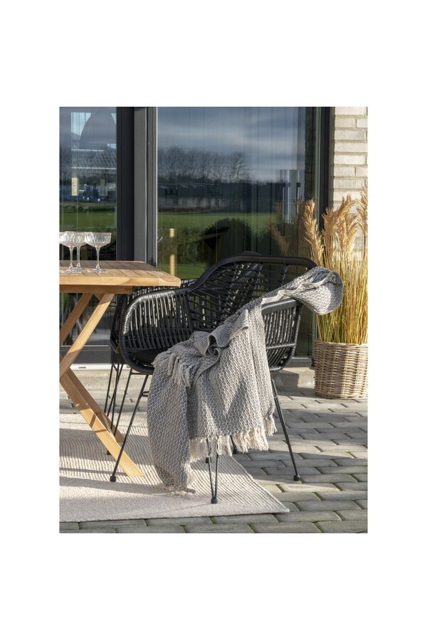 Menorca Vloerkleed - Zand, 100% gerecycled PET, 140x200 cm