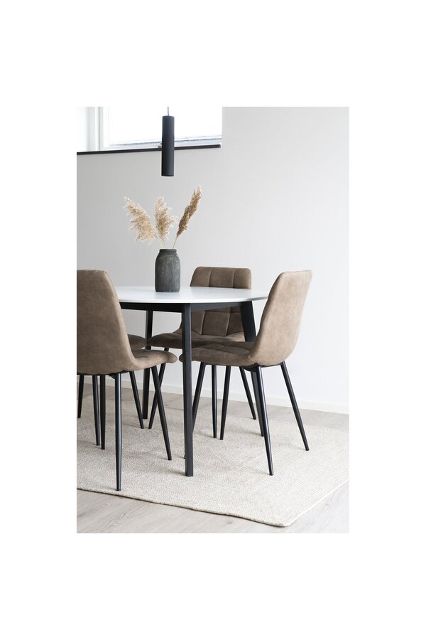 Menorca Vloerkleed - Zand, 100% gerecycled PET, 140x200 cm