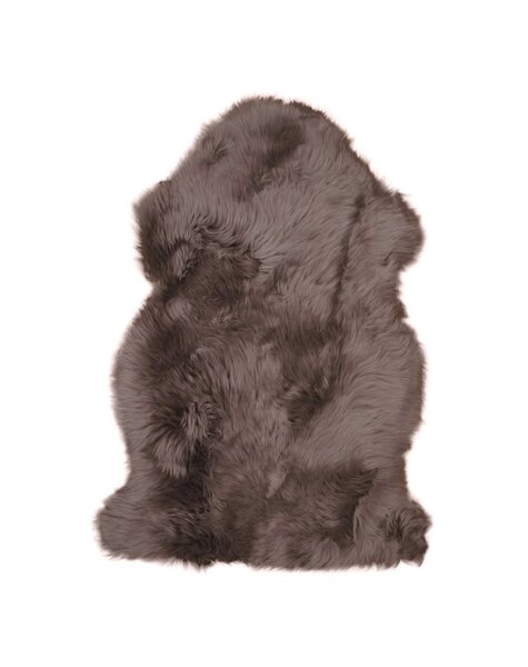 Lamsleer - Echt lamsleer, Bruin - 50x85 cm
