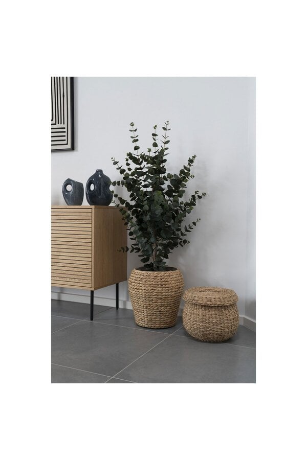 Denia Mand - Naturel, Waterhyacint, Ø34,5x34,5cm