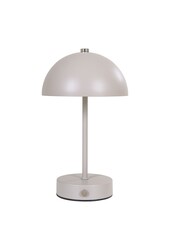 Holt LED-tafellamp - Zand, Metaal, Oplaadbaar
