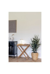 Denia Mand - Naturel, Waterhyacint, Ø34,5x34,5cm