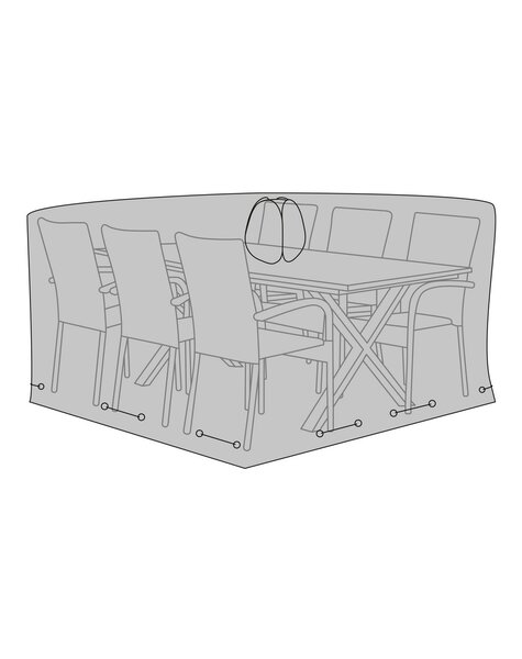 Luxe hoes - Zwart, polyester, 155x235x95cm