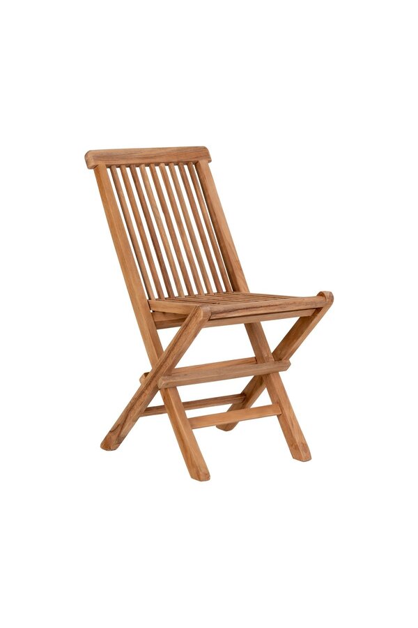 Toledo Kinderstoel - Teak, Natuurlijk - 31x42x58 cm - Set van 2