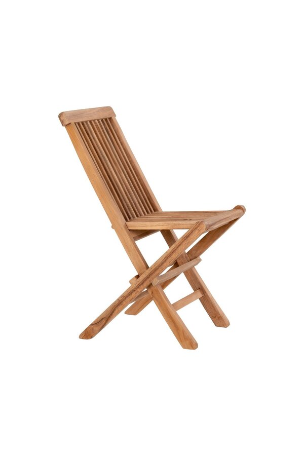 Toledo Kinderstoel - Teak, Natuurlijk - 31x42x58 cm - Set van 2