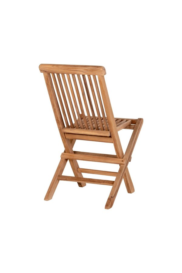 Toledo Kinderstoel - Teak, Natuurlijk - 31x42x58 cm - Set van 2
