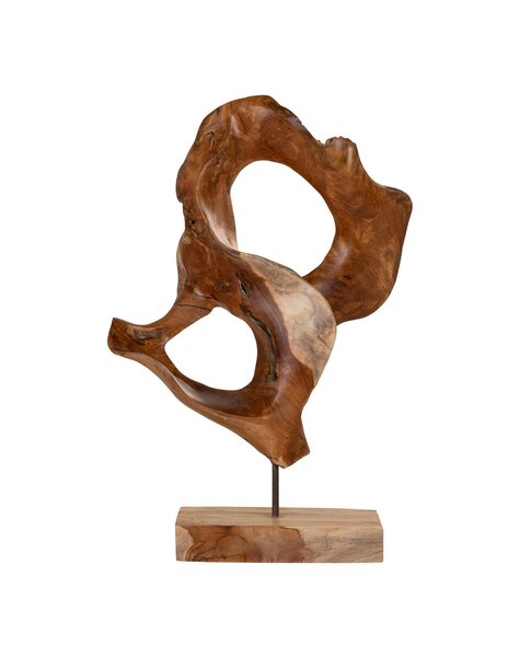 Donato Sculptuur - Natuurlijk, Teak, 30x20x60 cm